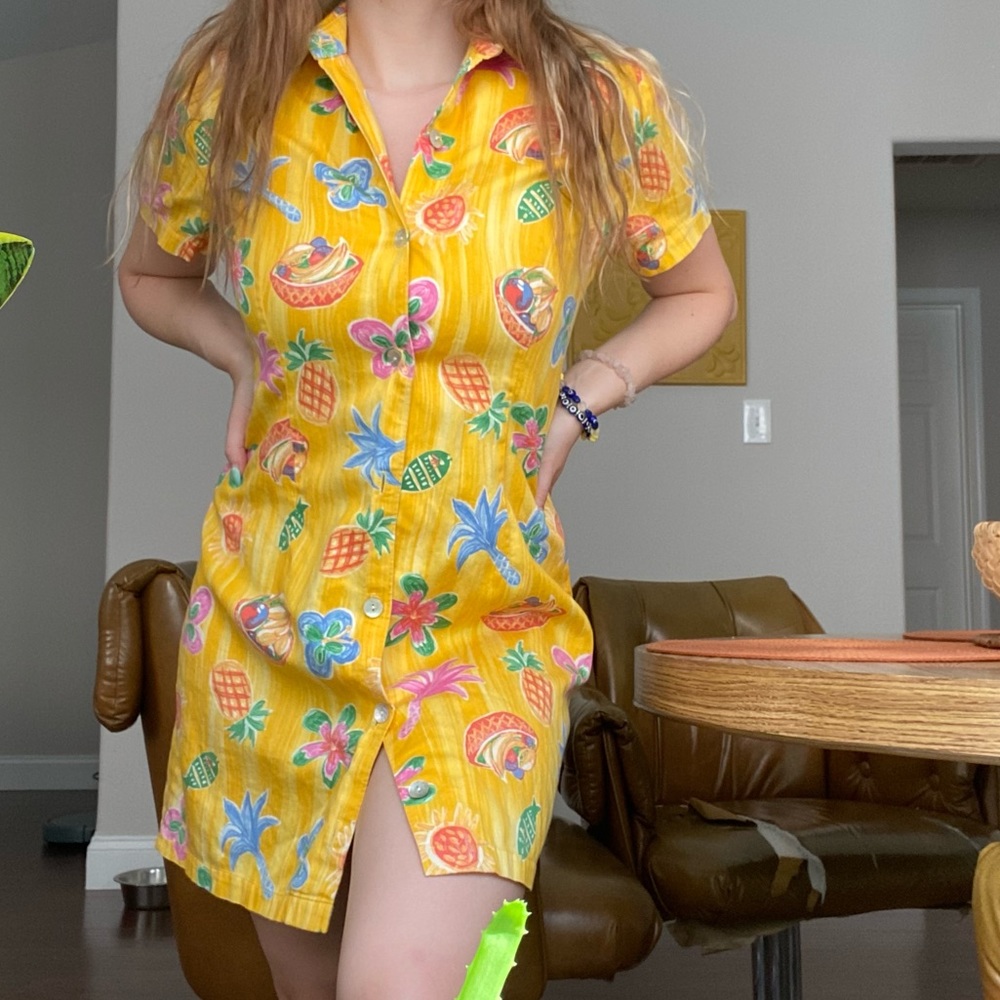 Printed summer dress